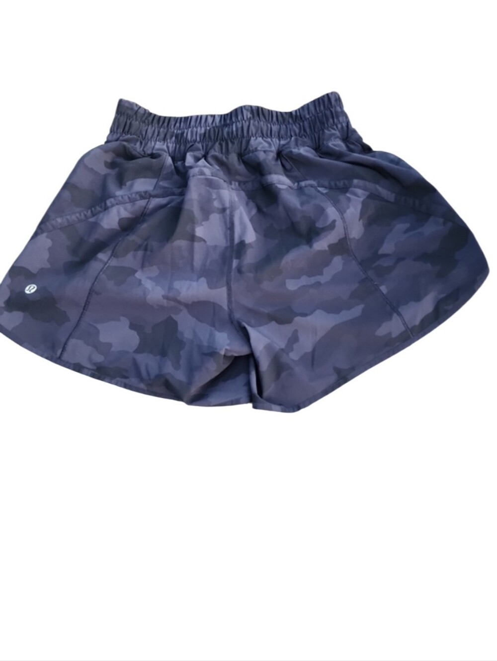 Lululemon Track That Black Camo Running Shorts size 4